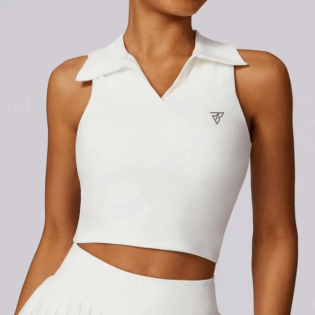 Lapel Collar Top