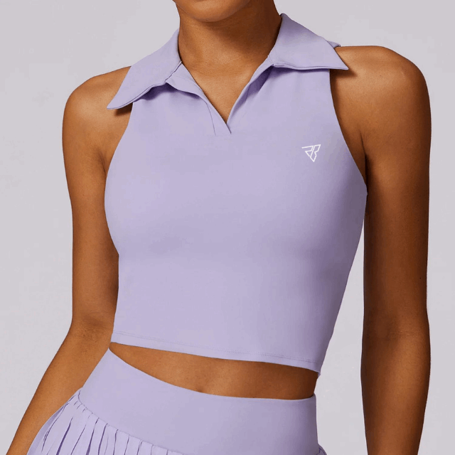 Lapel Collar Top