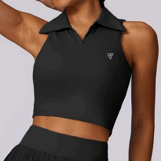 Lapel Collar Top