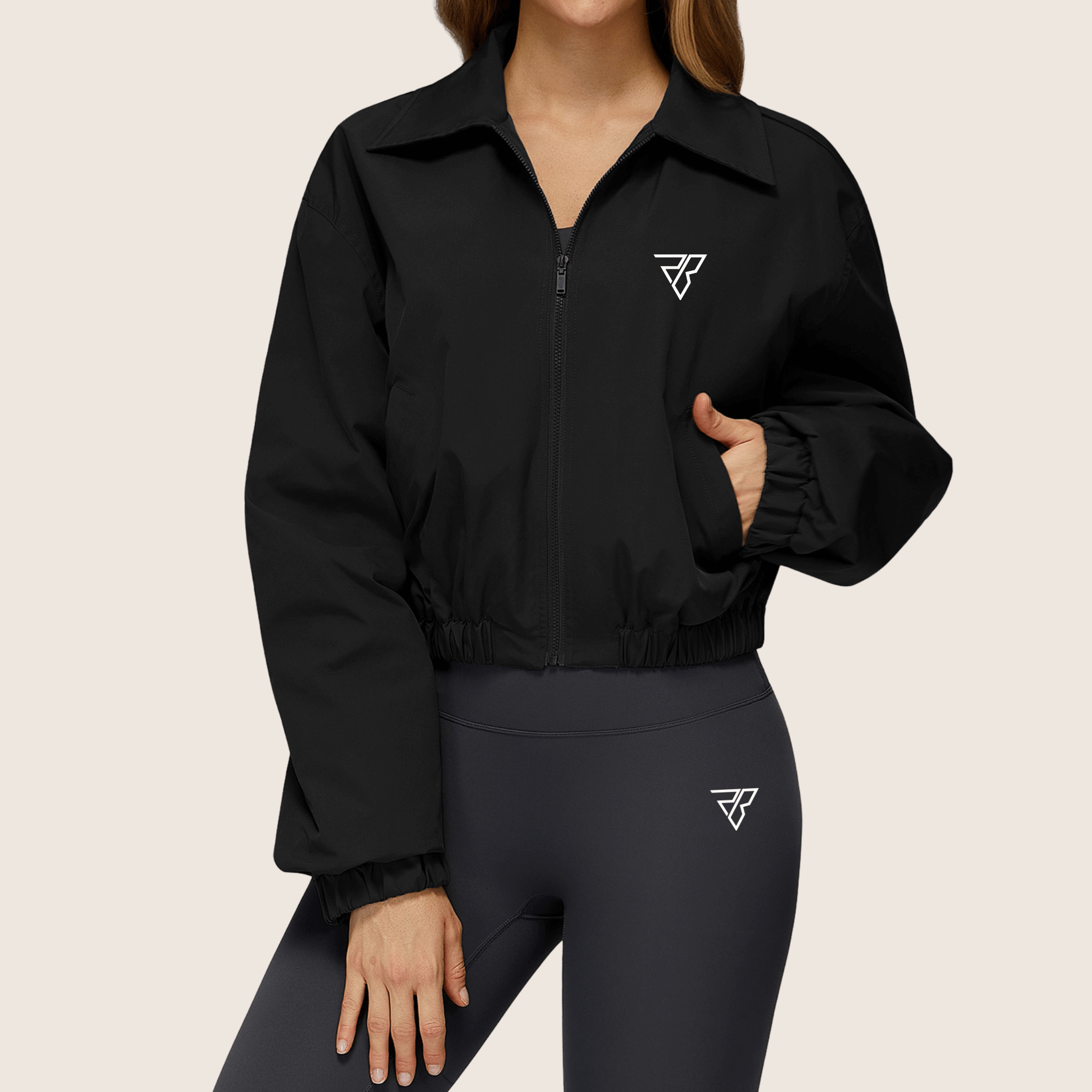 Collared Bomber Jacket