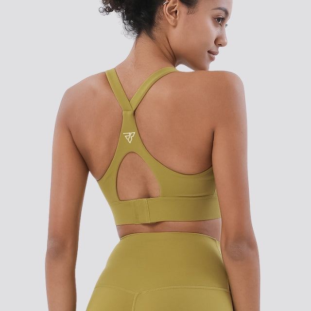 Soutien-gorge de sport à dos creux