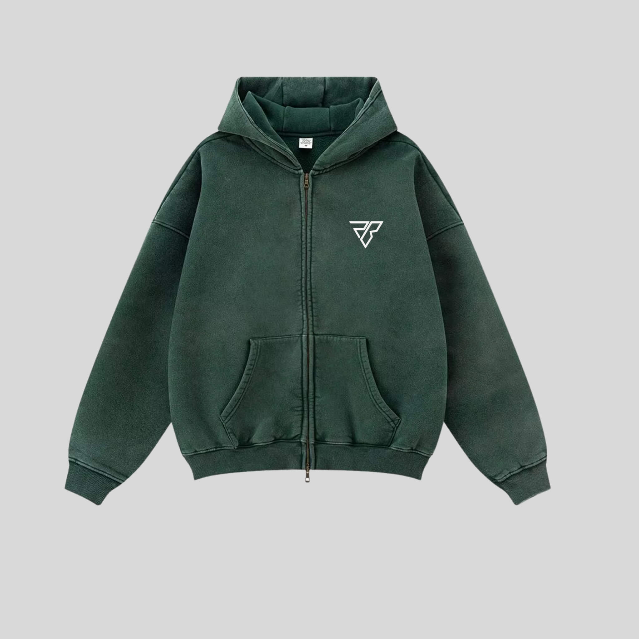 Pull-Zip Hooded