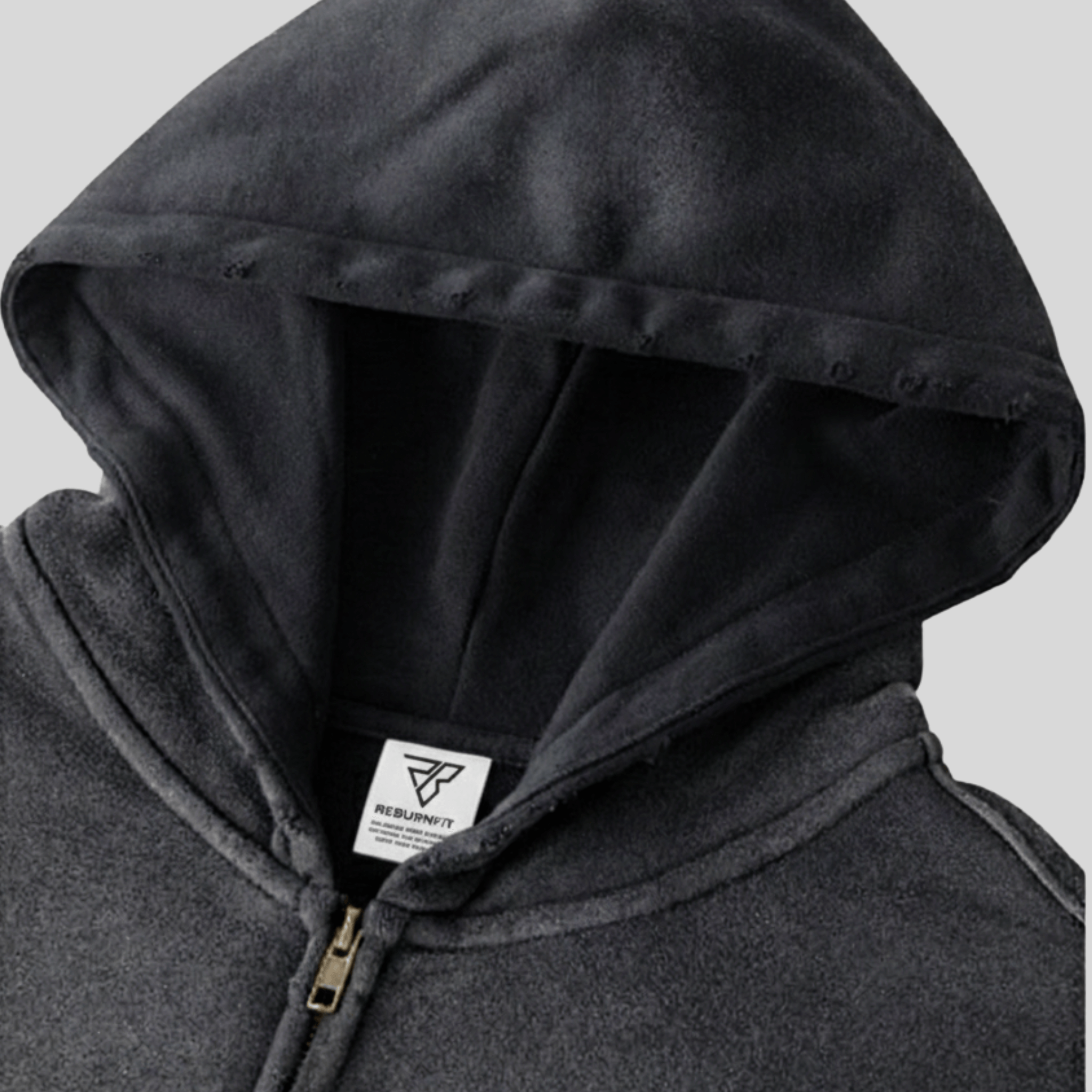Pull-Zip Hooded