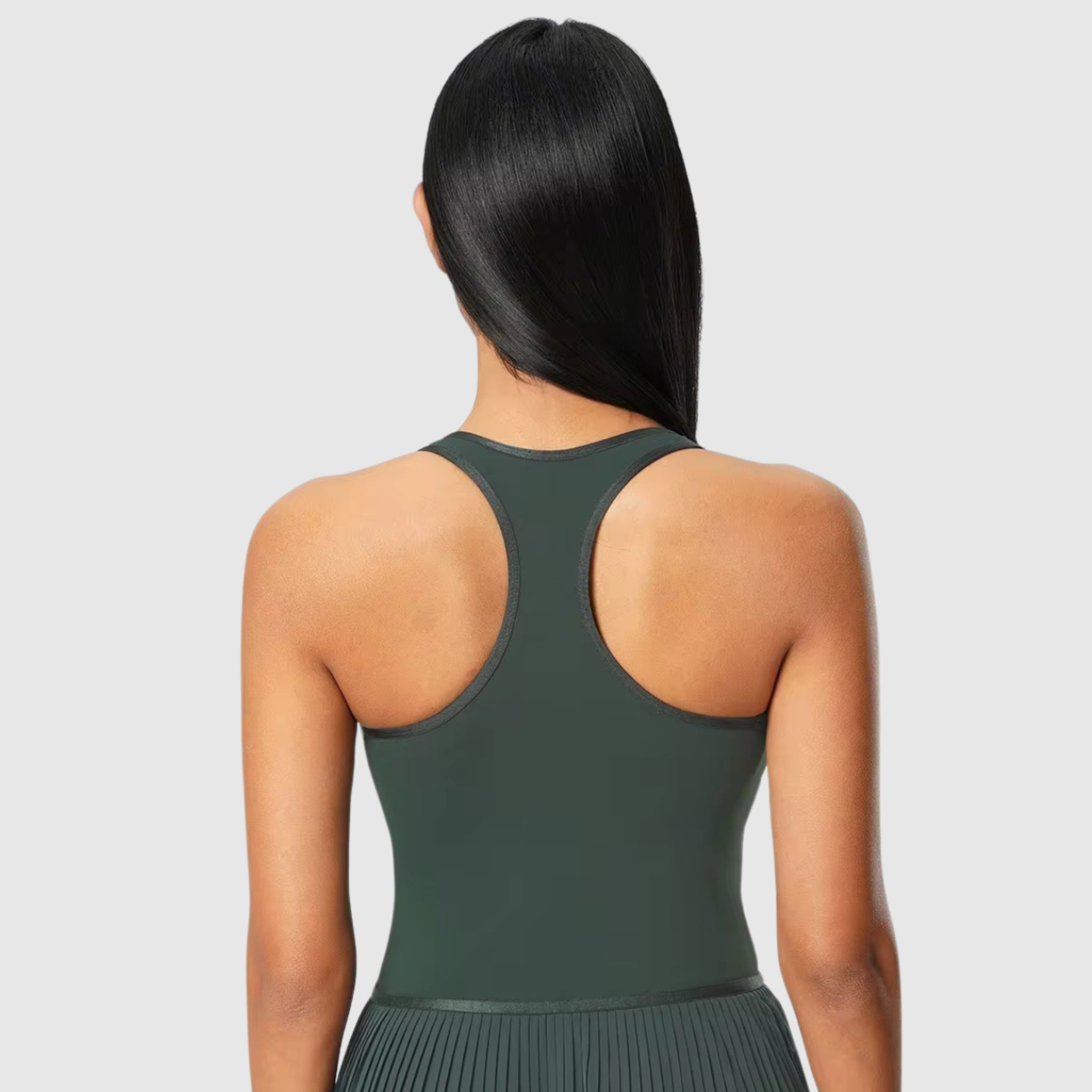 Cross Back Pleated Tennis Dress