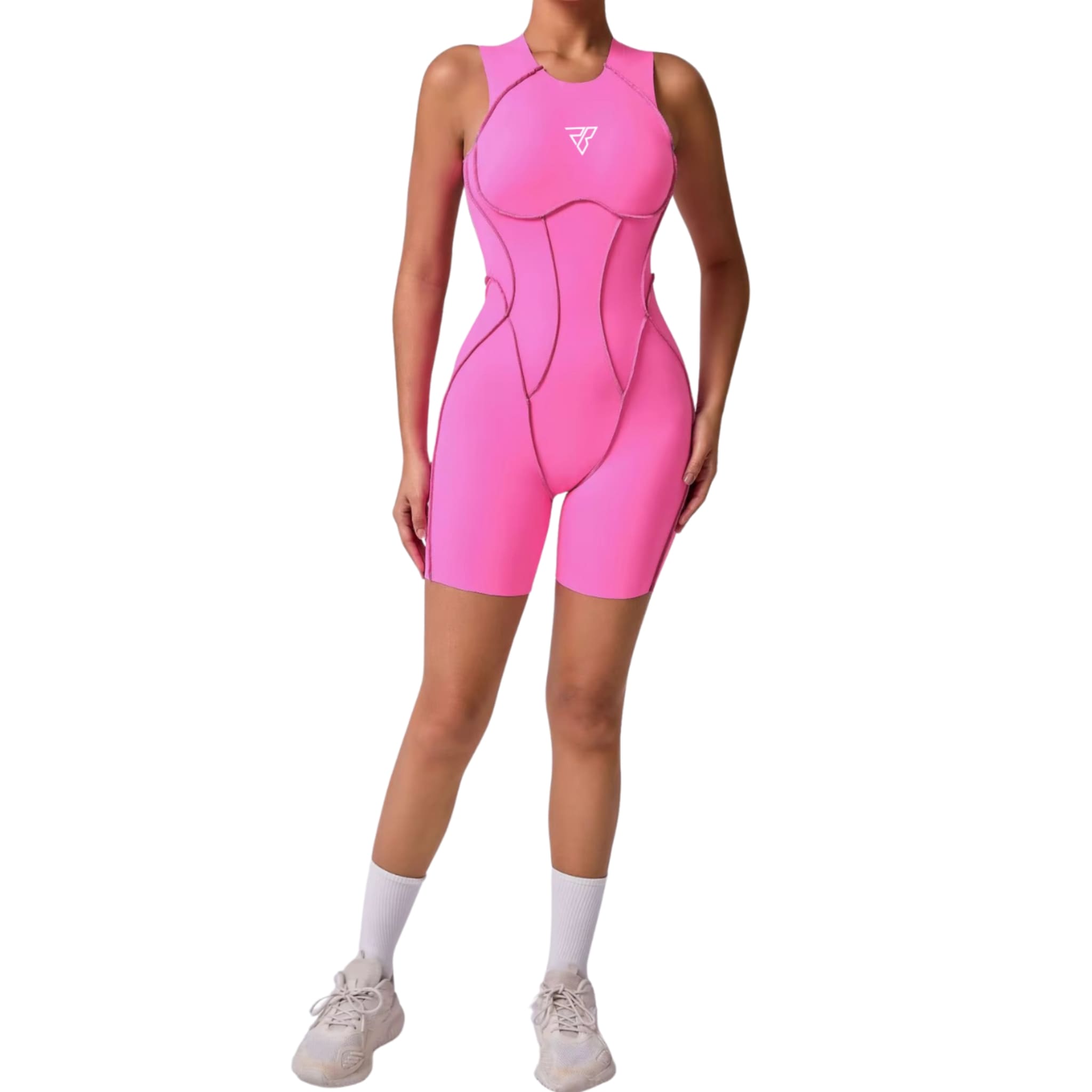 Jumpsuit Set Line Contrasting