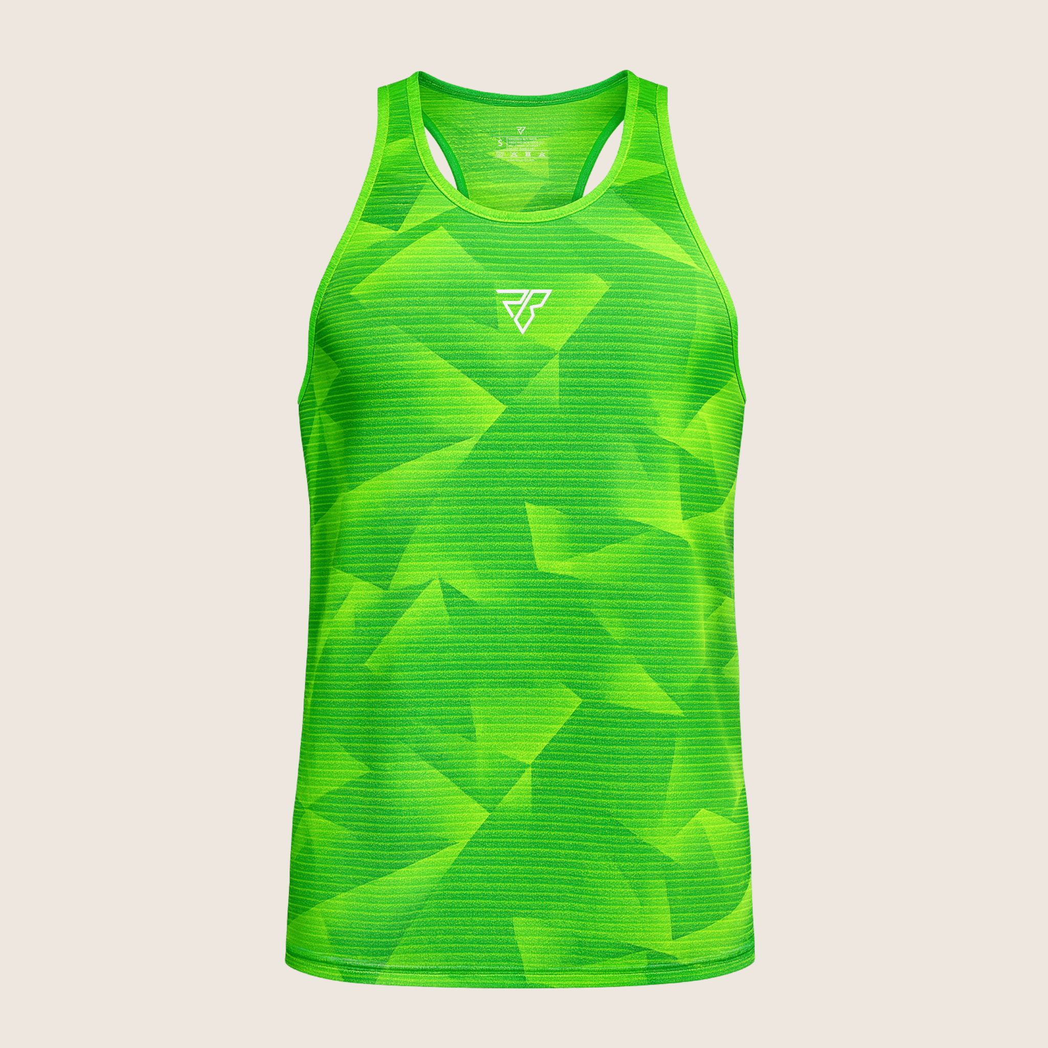 Athletics Tank Top - Polygonal Print
