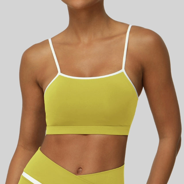 Soutien-gorge de sport légèrement doublé