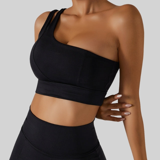 Soutien-gorge à épaules obliques