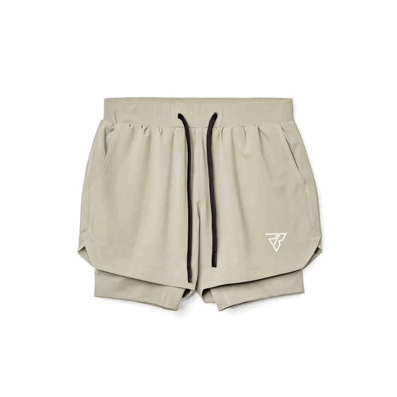 2-IN-1 Men's Running Shorts