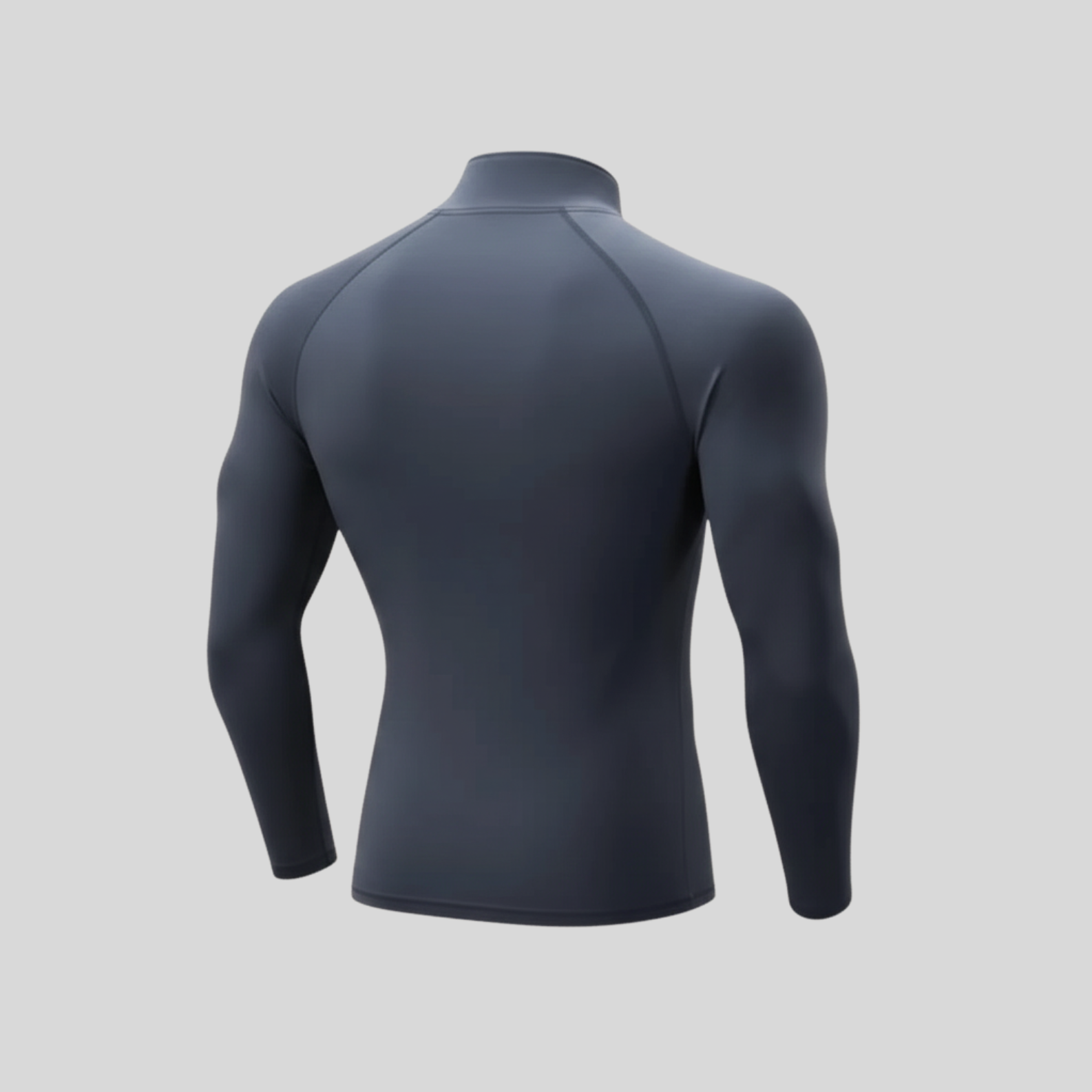 Compression Long Sleeve Shirt -  Quarter zip
