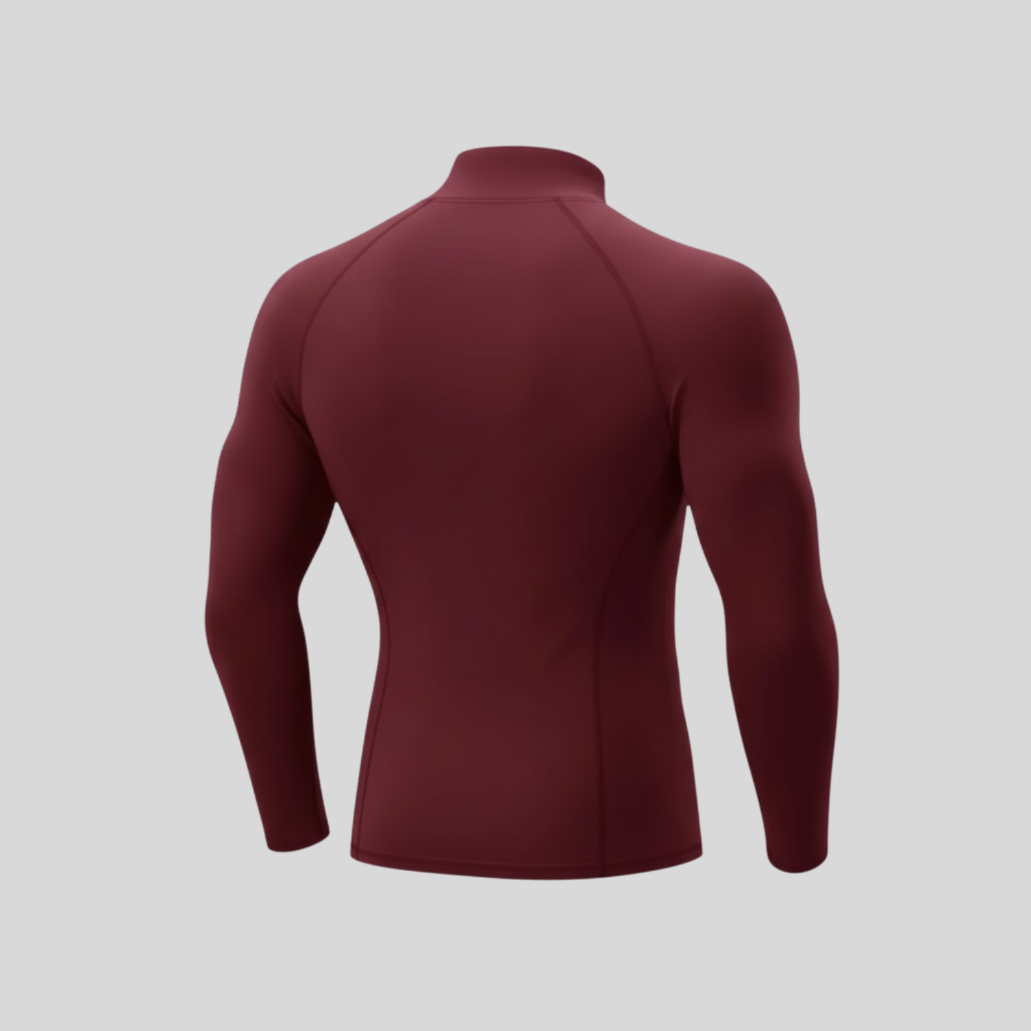 Compression Long Sleeve Shirt -  Quarter zip