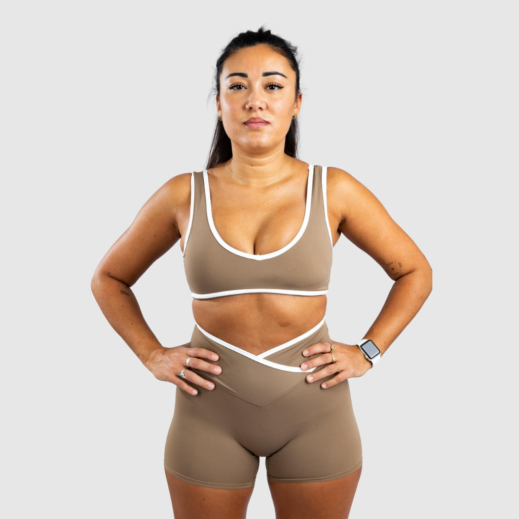 Short de sport élastique rembourré