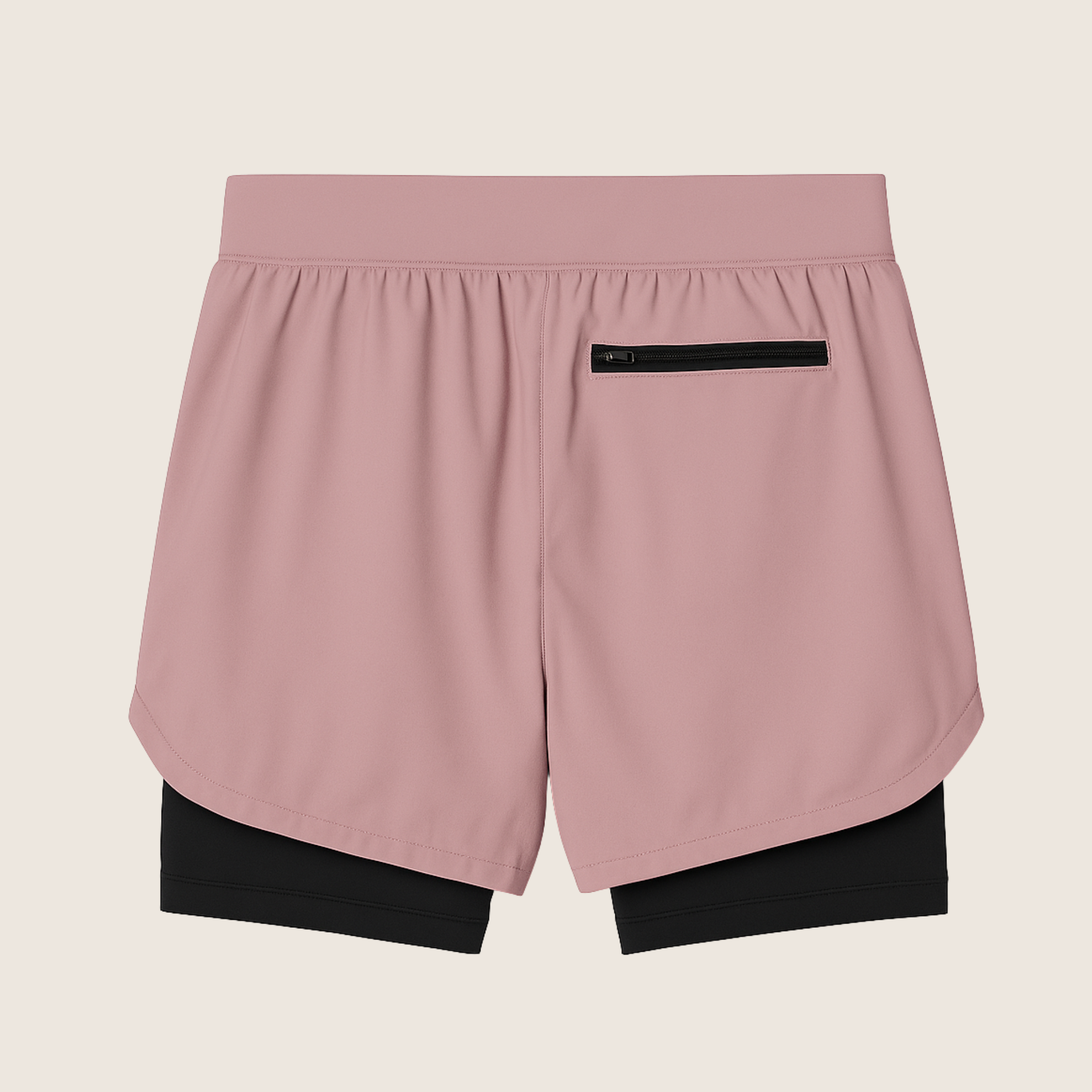 UltraBreathe Dual-Black Layer Training Shorts