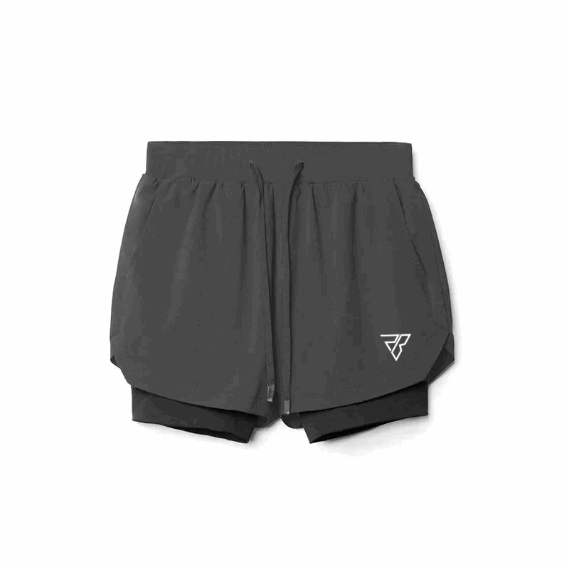 2-IN-1 Men's Running Shorts