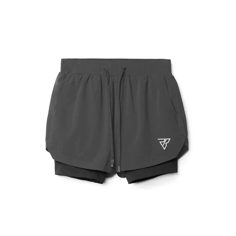 2-IN-1 Men's Running Shorts