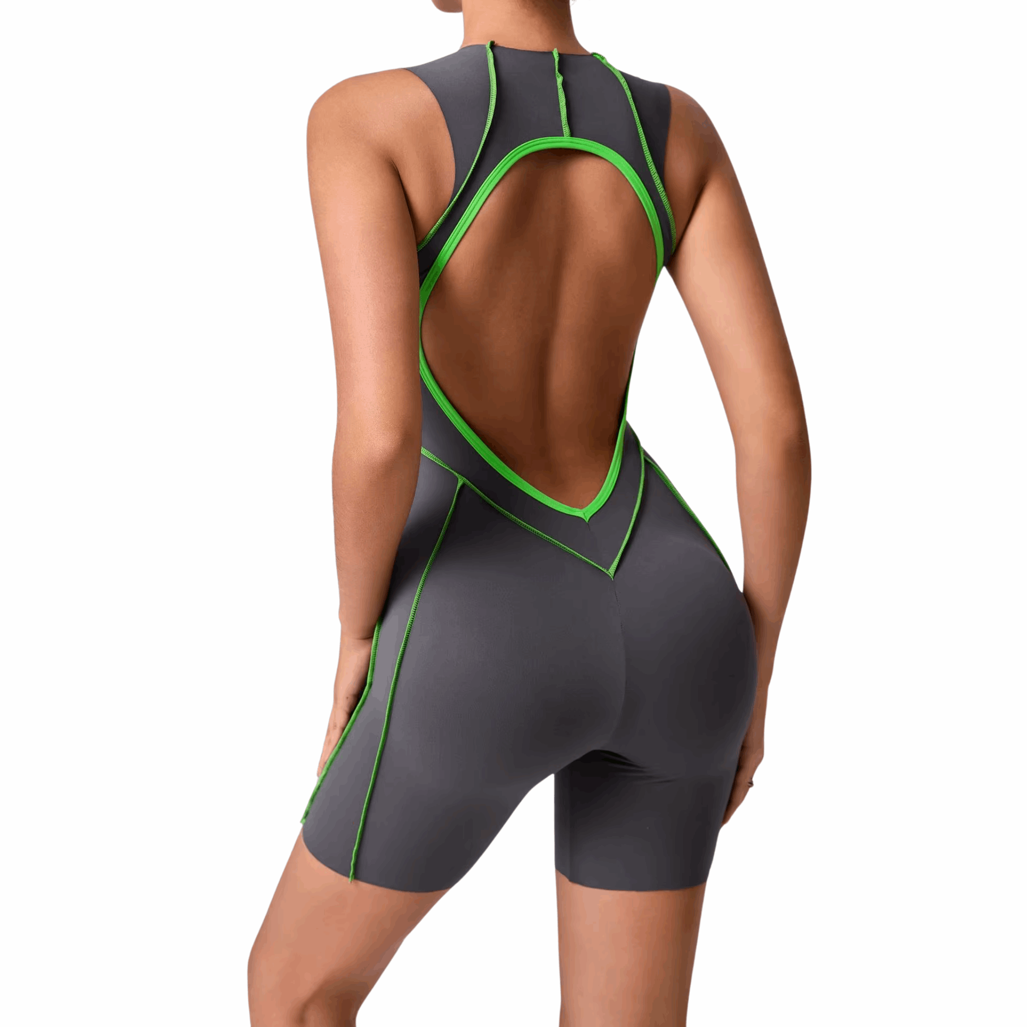 Jumpsuit Set Line Contrasting