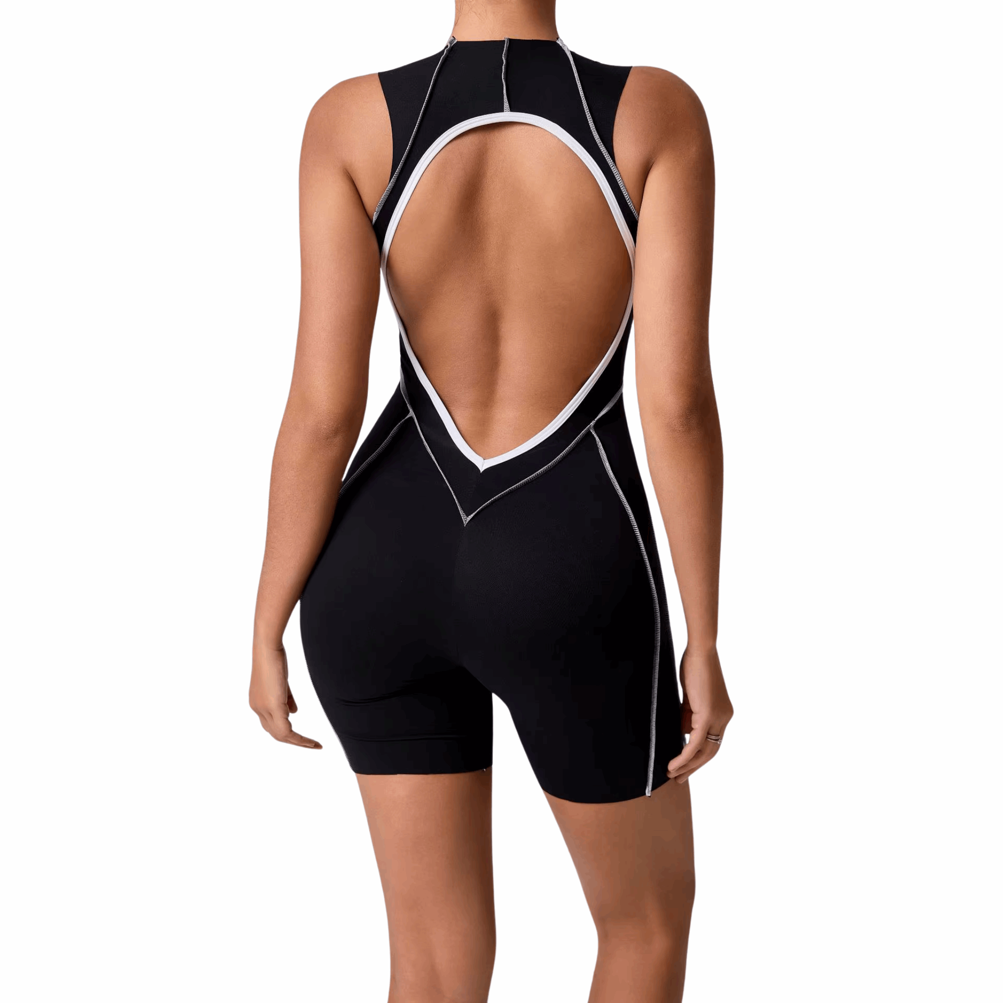 Jumpsuit Set Line Contrasting