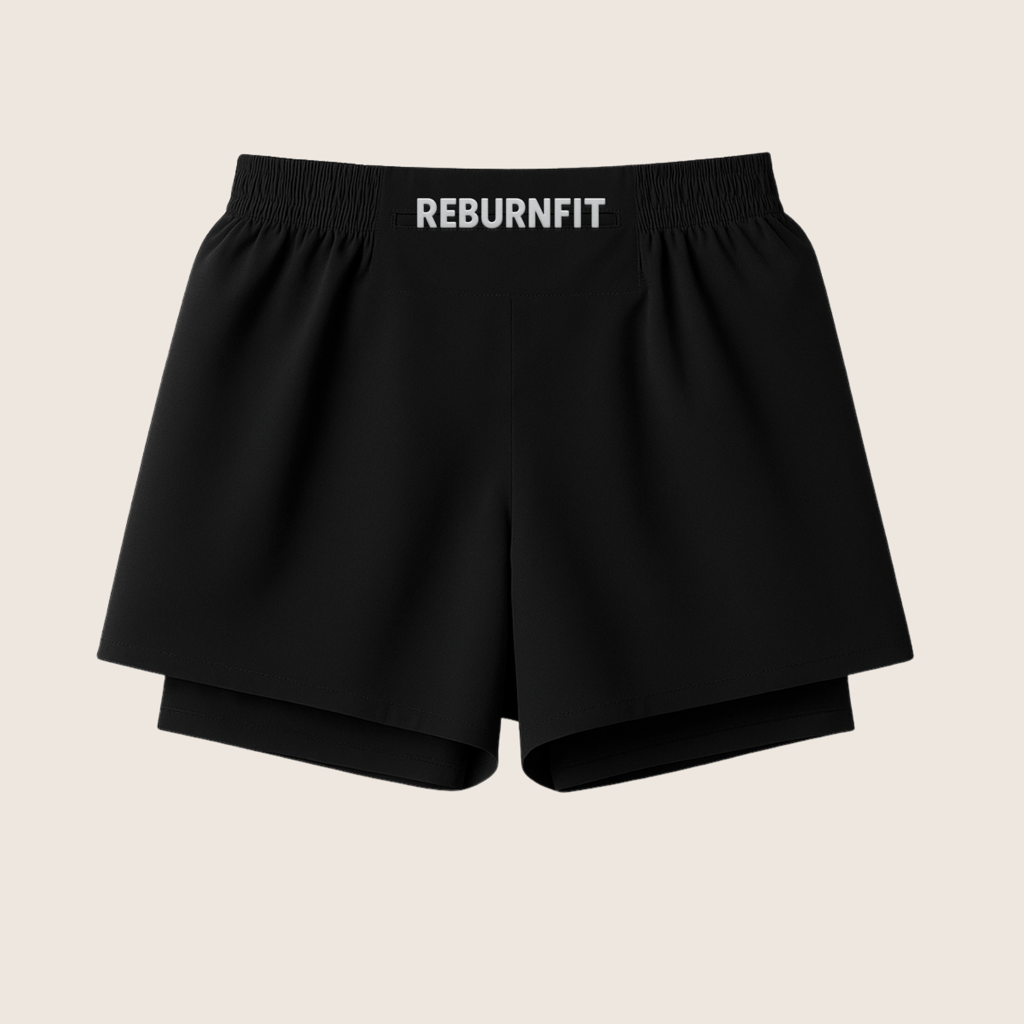 Trendy Double-Layer Sport Shorts