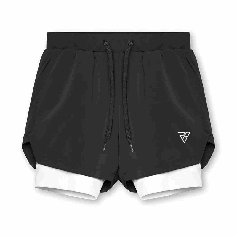 2-IN-1 Men's Running Shorts