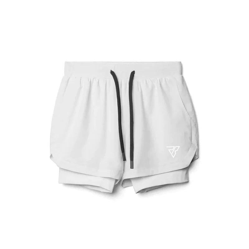 2-IN-1 Men's Running Shorts