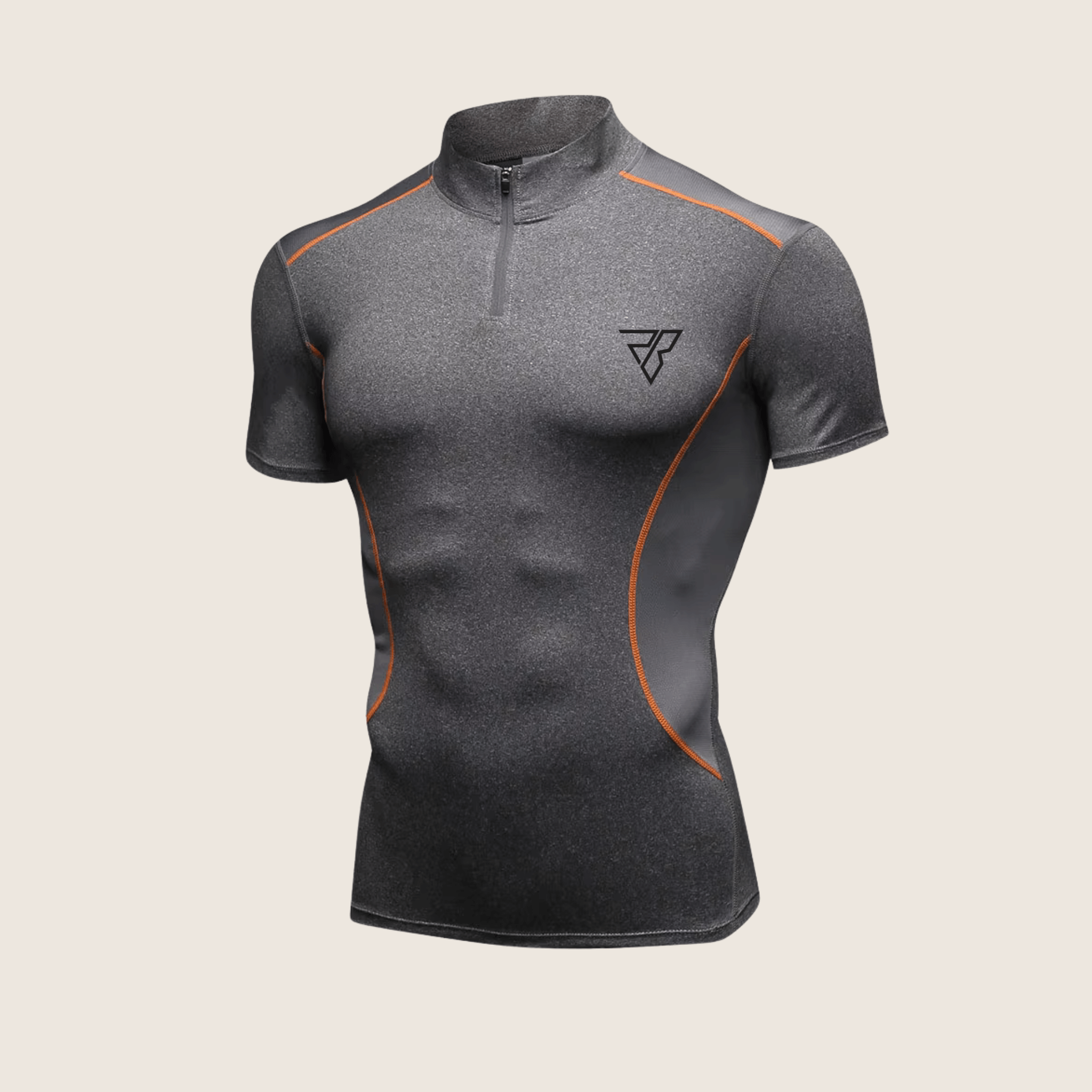 Sculpt-Line Quarter Zip Compression Shirt