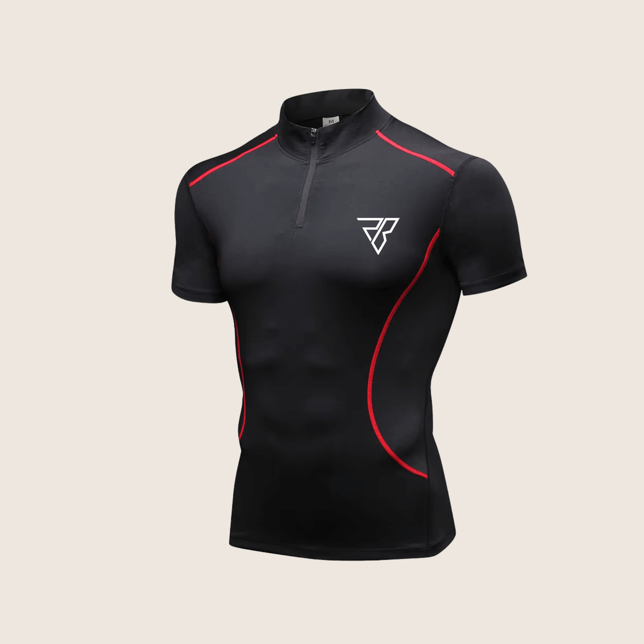 Sculpt-Line Quarter Zip Compression Shirt