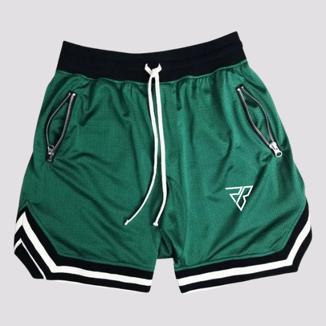 Loose gym shorts