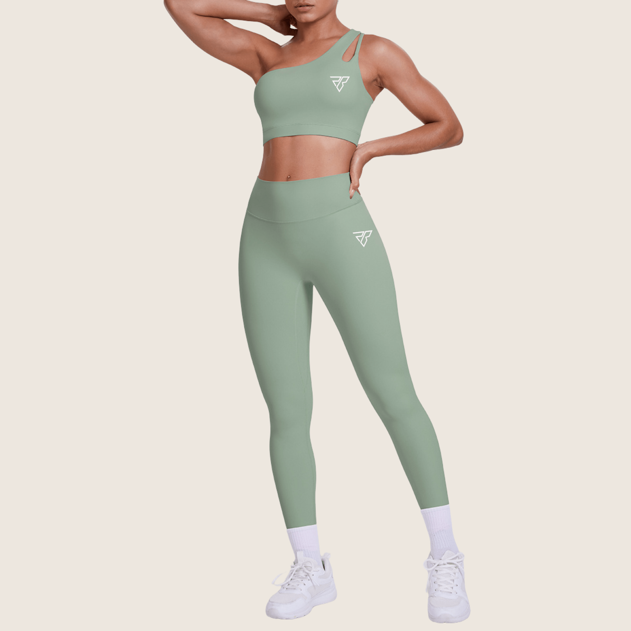 Ultra-Soft Cross Back Bra & High-Waisted Leggings