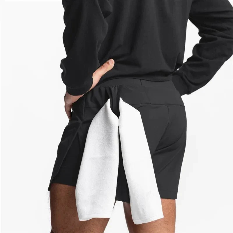 2-IN-1 Men's Running Shorts