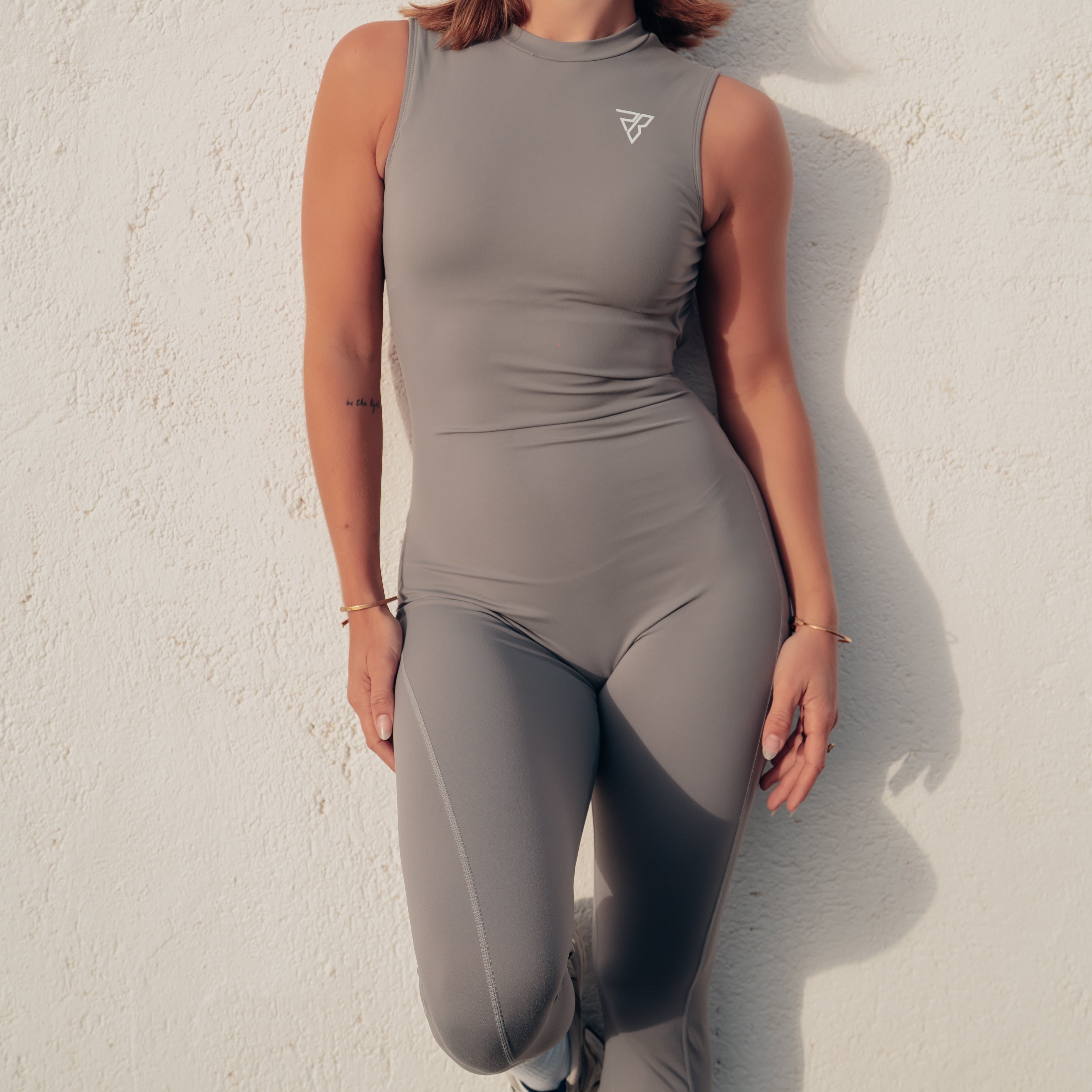 Women’s Seamless One-Piece Fitness Jumpsuit