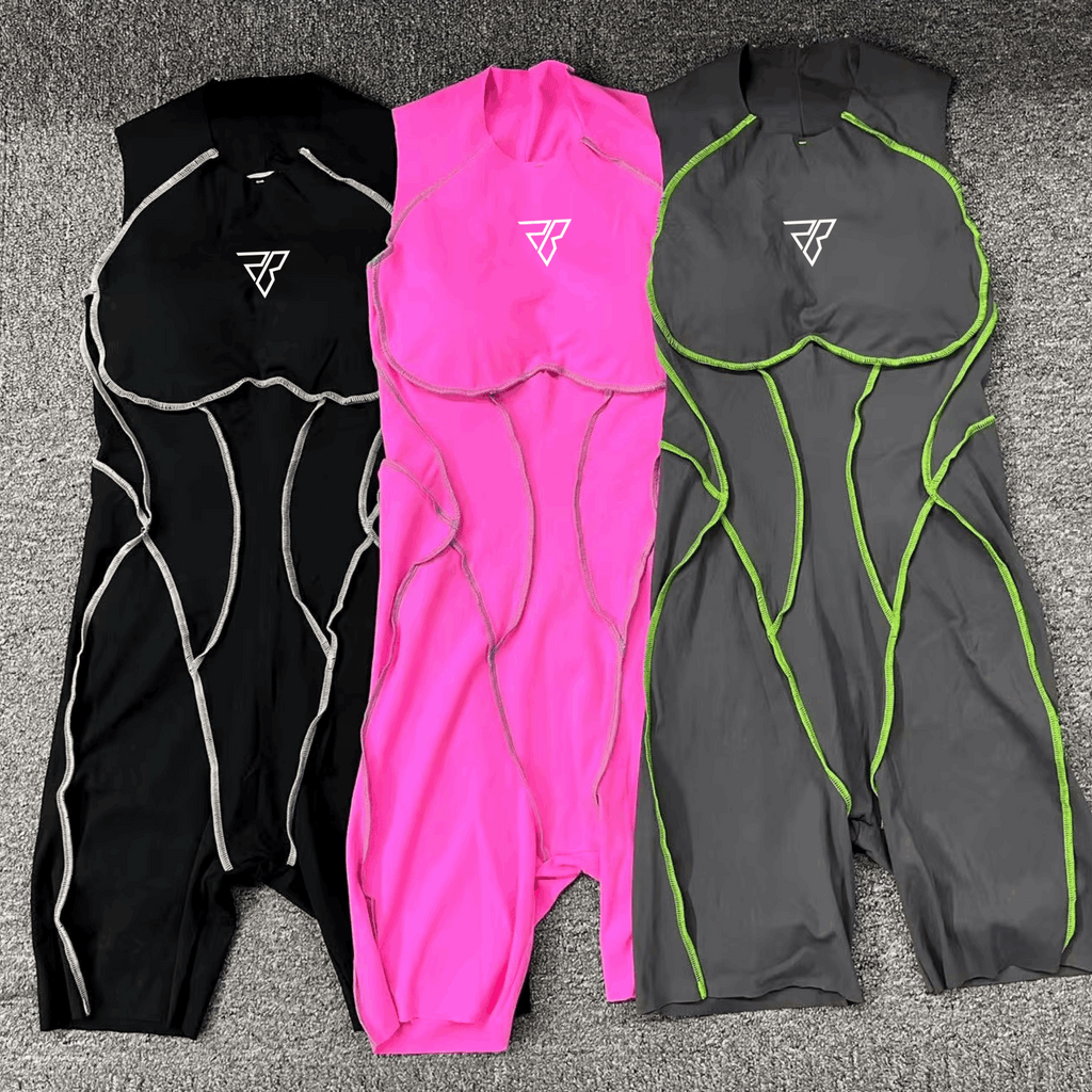 Jumpsuit Set Line Contrasting