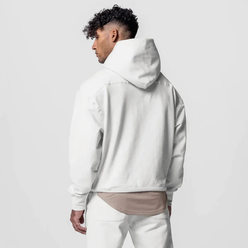 Ensemble complet en coton, sweat à capuche et pantalon de jogging avec poche kangourou