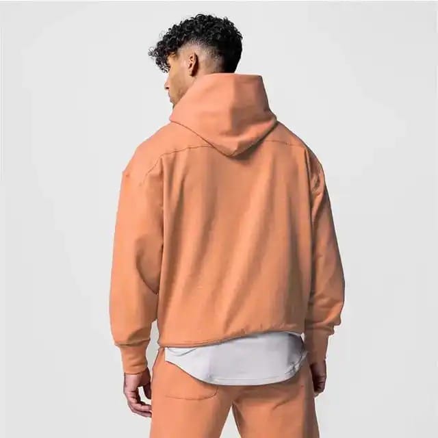 Ensemble complet en coton, sweat à capuche et pantalon de jogging avec poche kangourou