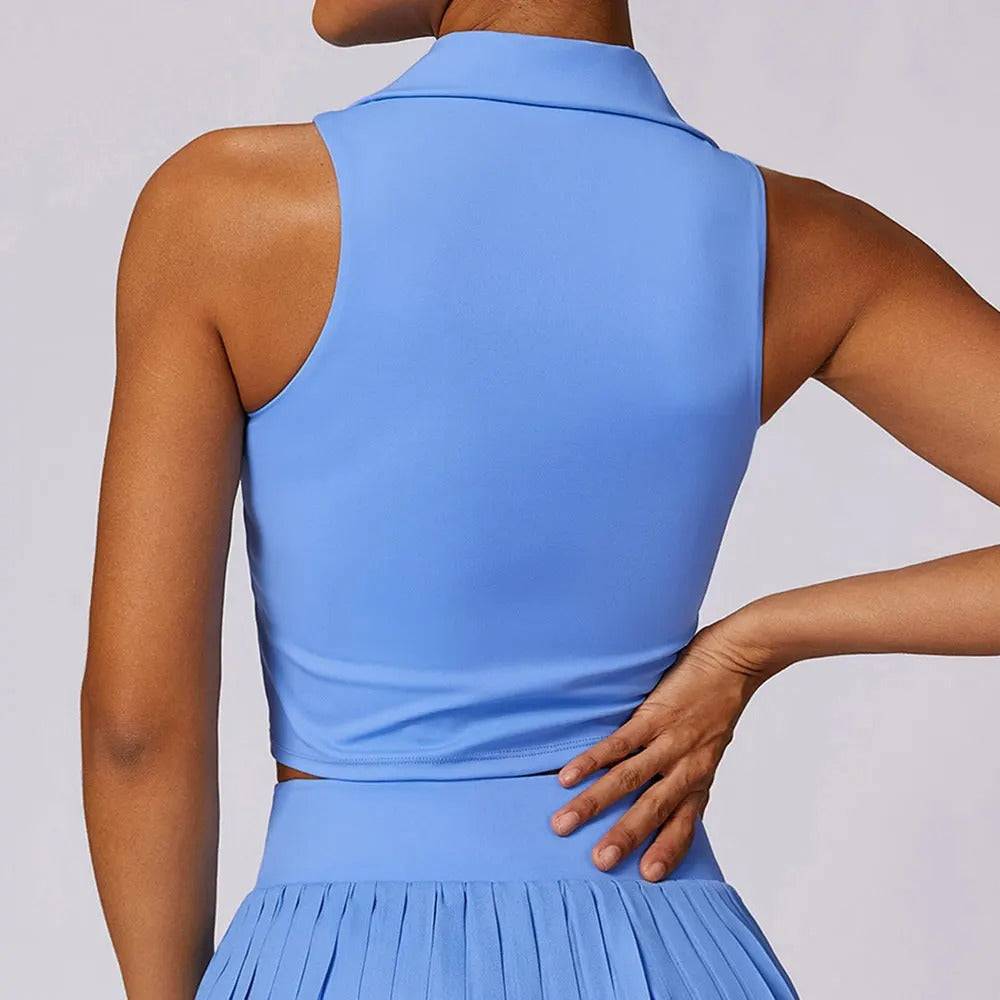 Lapel Collar Top